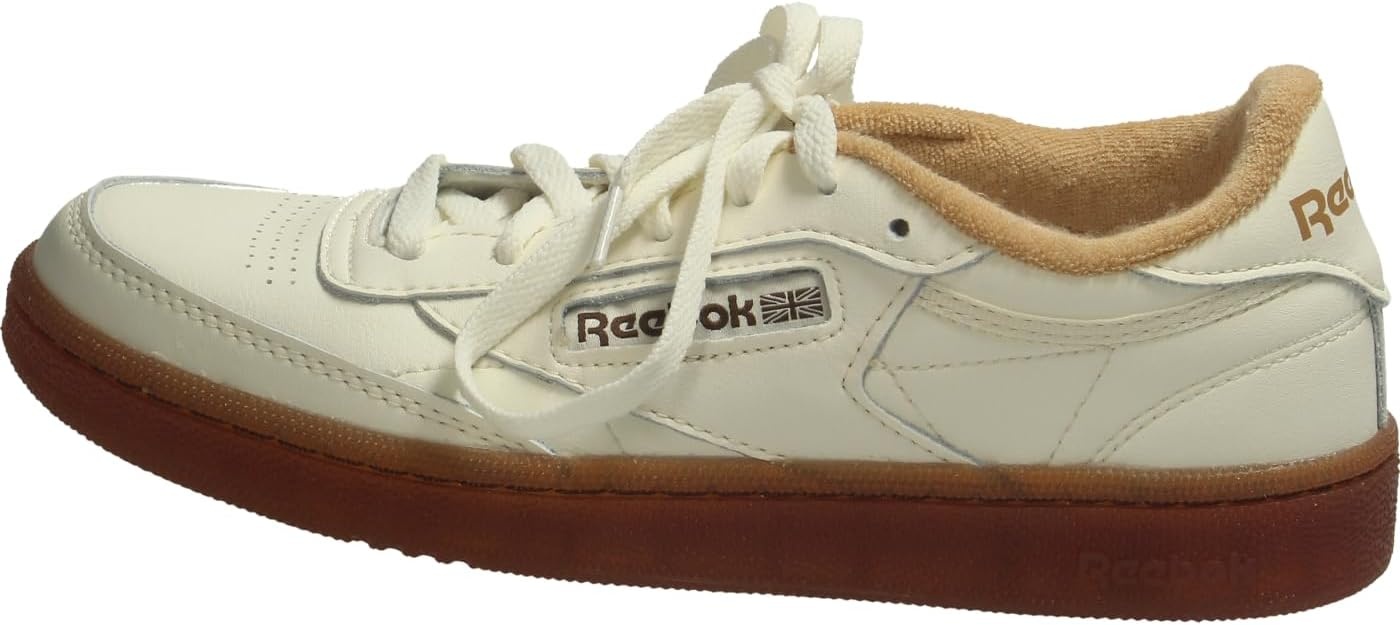 image:imageReebok Court Advance Sneakers for Men Casual Tennis Mens Shoes Size 6 to 15Vintage Chalk Chalk Camel