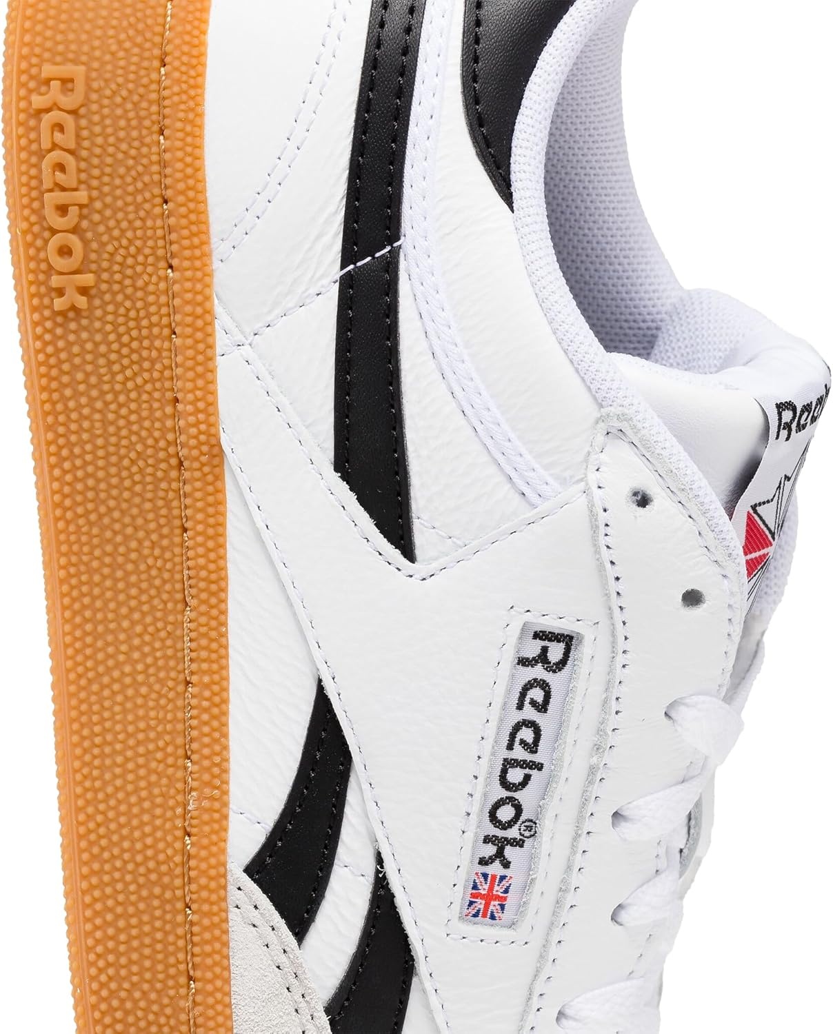 image:imageReebok Court Advance Sneakers for Men Casual Tennis Mens Shoes Size 6 to 15White Black Gum