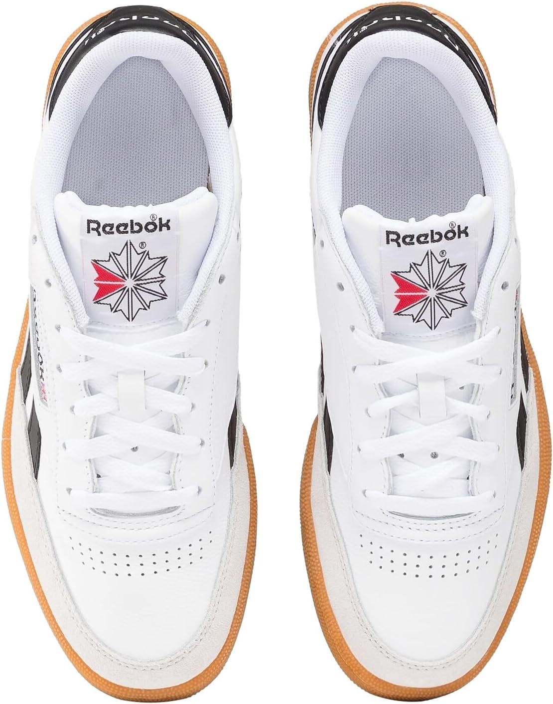 image:imageReebok Court Advance Sneakers for Men Casual Tennis Mens Shoes Size 6 to 15White Black Gum