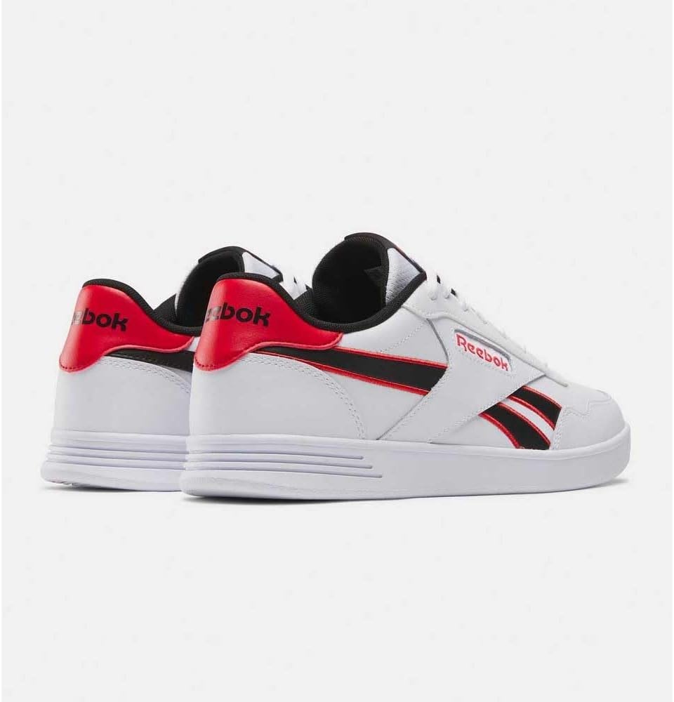 image:imageReebok Court Advance Sneakers for Men Casual Tennis Mens Shoes Size 6 to 15White Black Vectorred