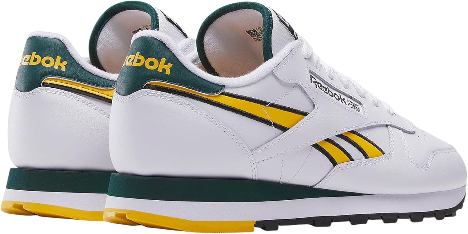 image:imageReebok Court Advance Sneakers for Men Casual Tennis Mens Shoes Size 6 to 15White Fierce Gold Collegiate Green