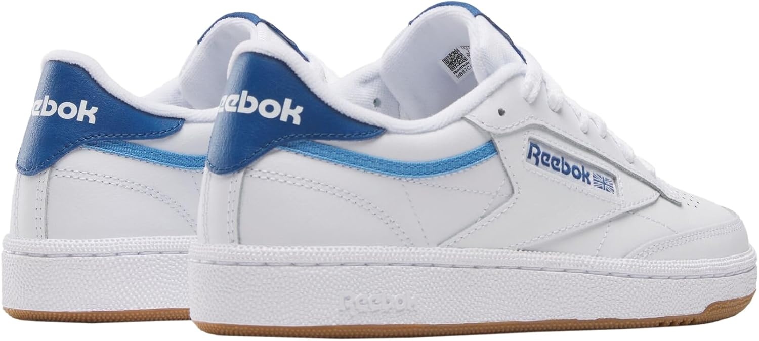 image:imageReebok Court Advance Sneakers for Men Casual Tennis Mens Shoes Size 6 to 15White Twilight Blue Recovery Blue