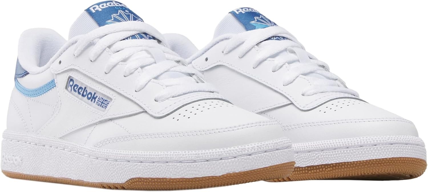 image:imageReebok Court Advance Sneakers for Men Casual Tennis Mens Shoes Size 6 to 15White Twilight Blue Recovery Blue