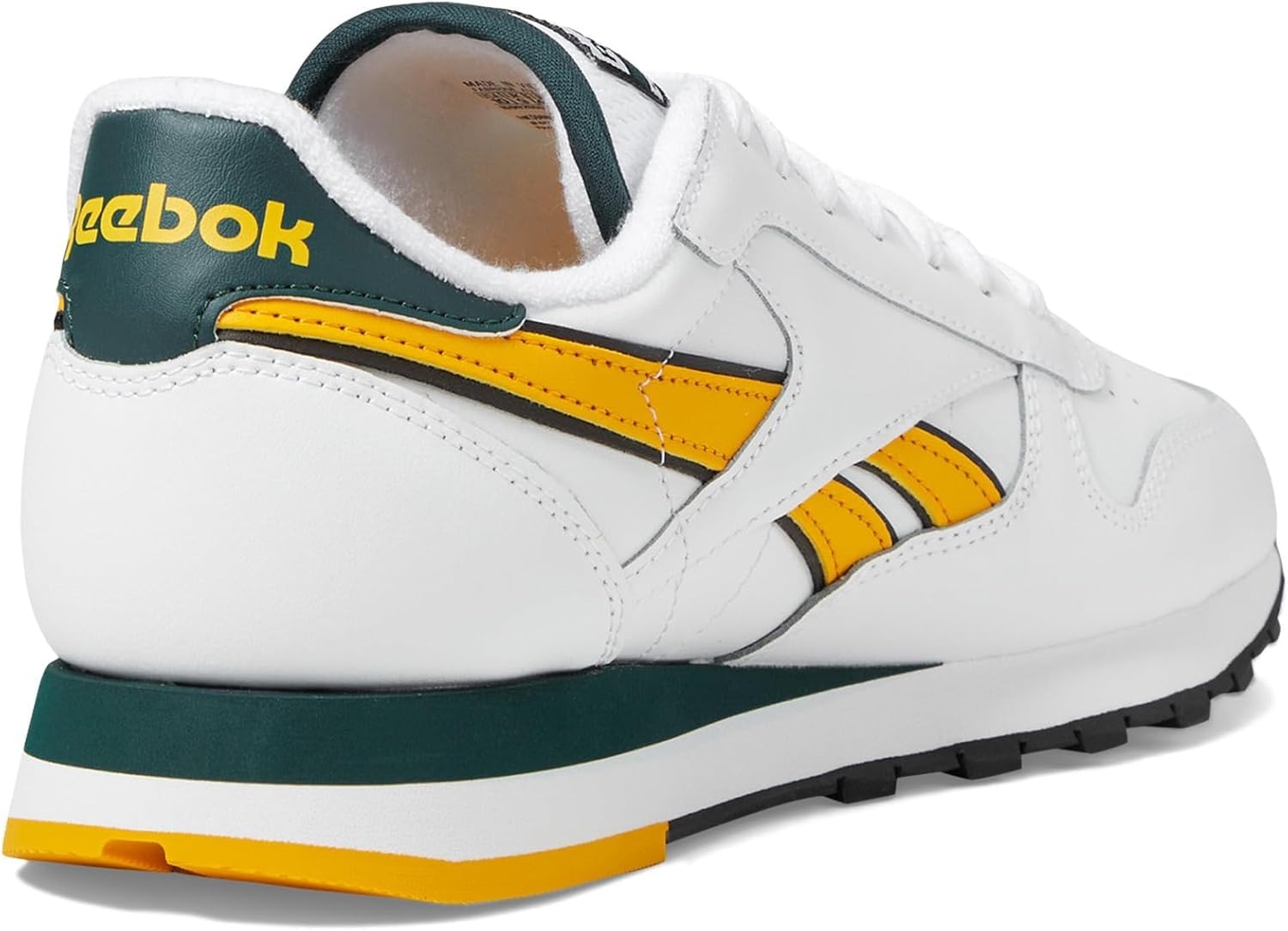 image:imageReebok Court Advance Sneakers for Men Casual Tennis Mens Shoes Size 6 to 15WhiteFierce GoldCollegiate Green