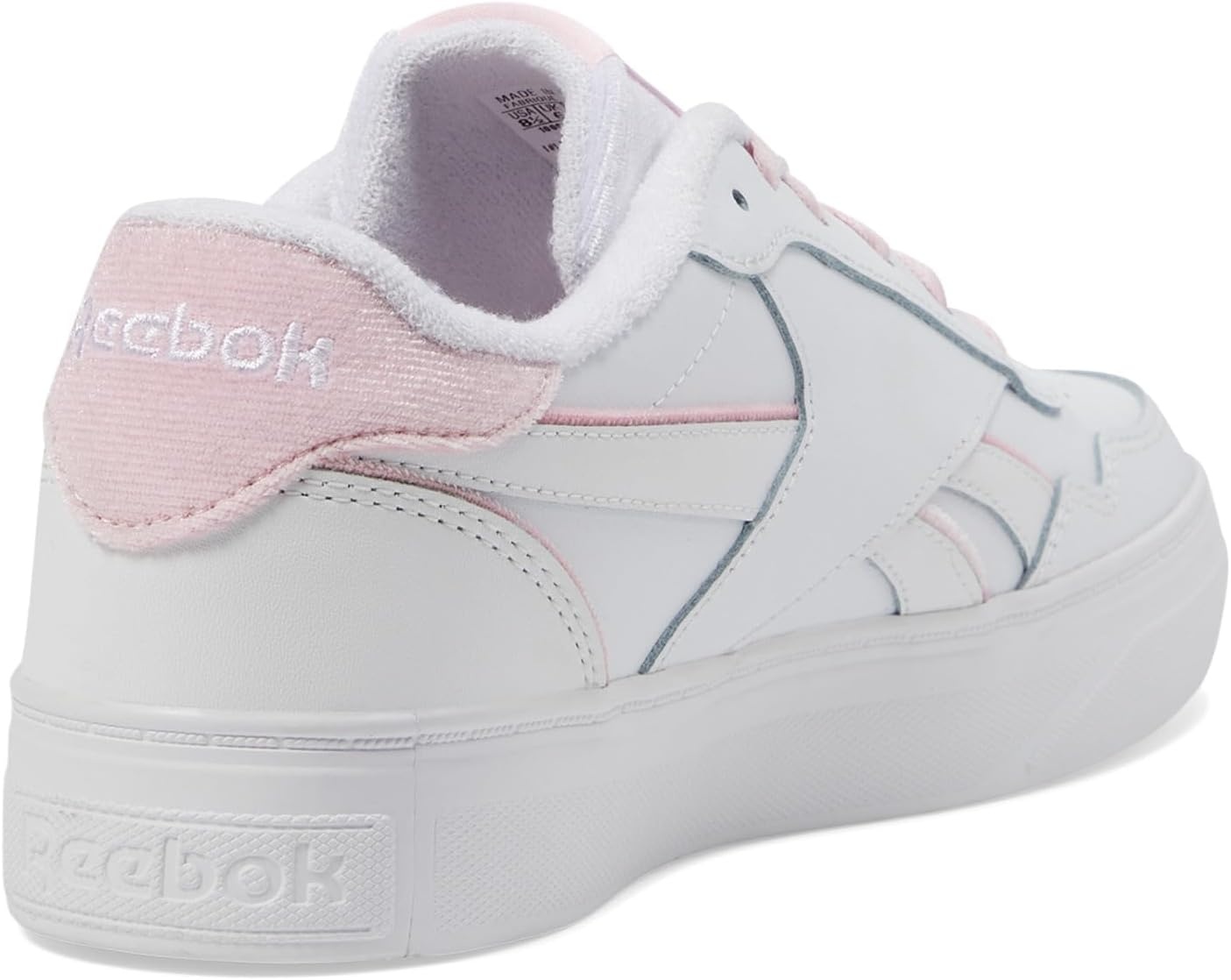 image:imageReebok Court Advance Sneakers for Men Casual Tennis Mens Shoes Size 6 to 15WhitePinkWhite