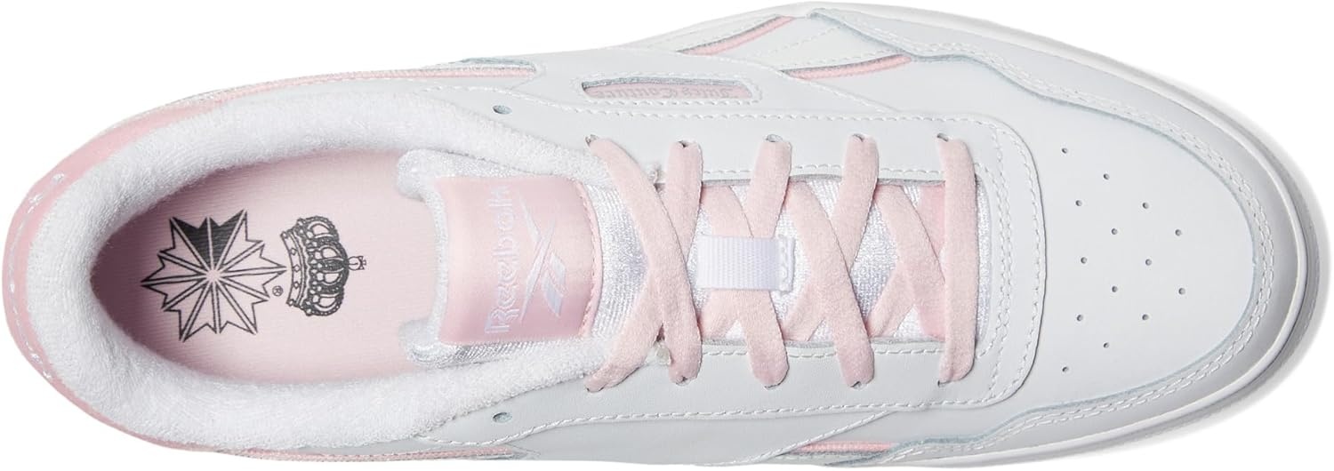 image:imageReebok Court Advance Sneakers for Men Casual Tennis Mens Shoes Size 6 to 15WhitePinkWhite