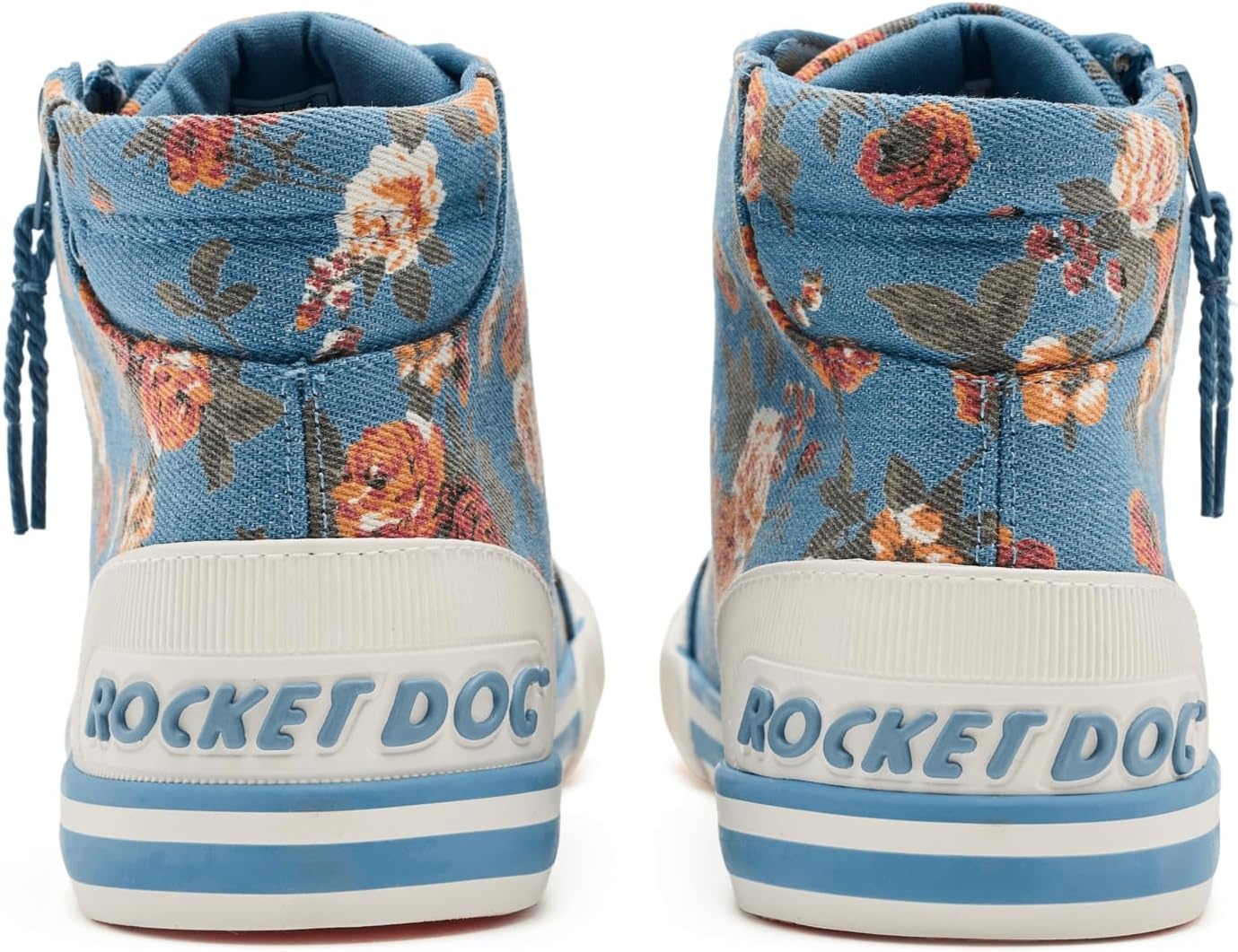 image:imageRocket Dog Womens Jazzin High Top SneakerLight Blue