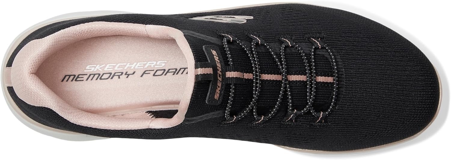 image:imageSkechers Womens Summits Morning Glow SneakersBlack Rose Gold