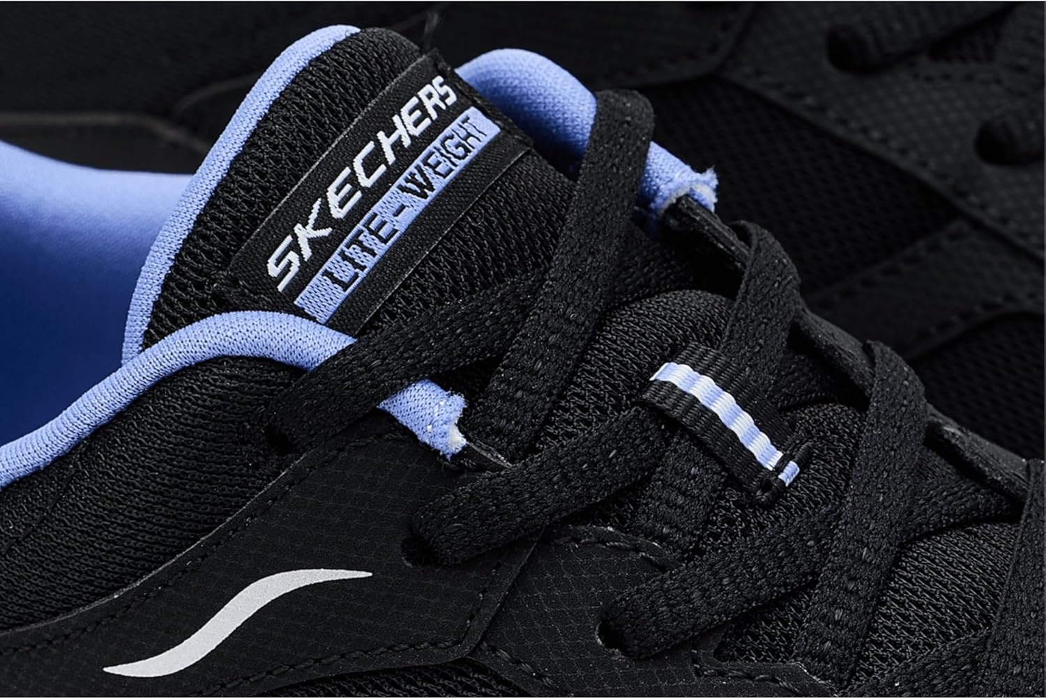 image:imageSkechers Womens Summits Morning Glow SneakersBlackBlue