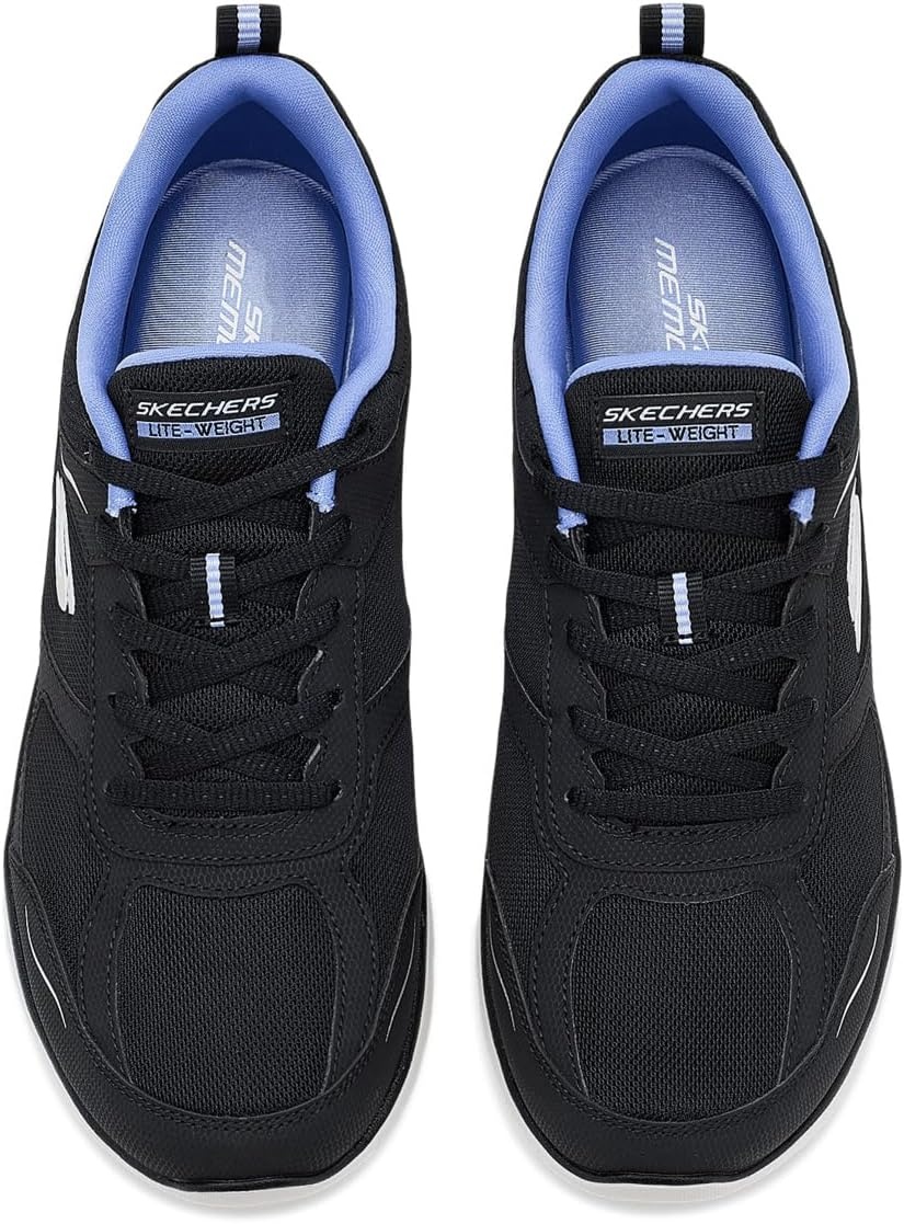 image:imageSkechers Womens Summits Morning Glow SneakersBlackBlue