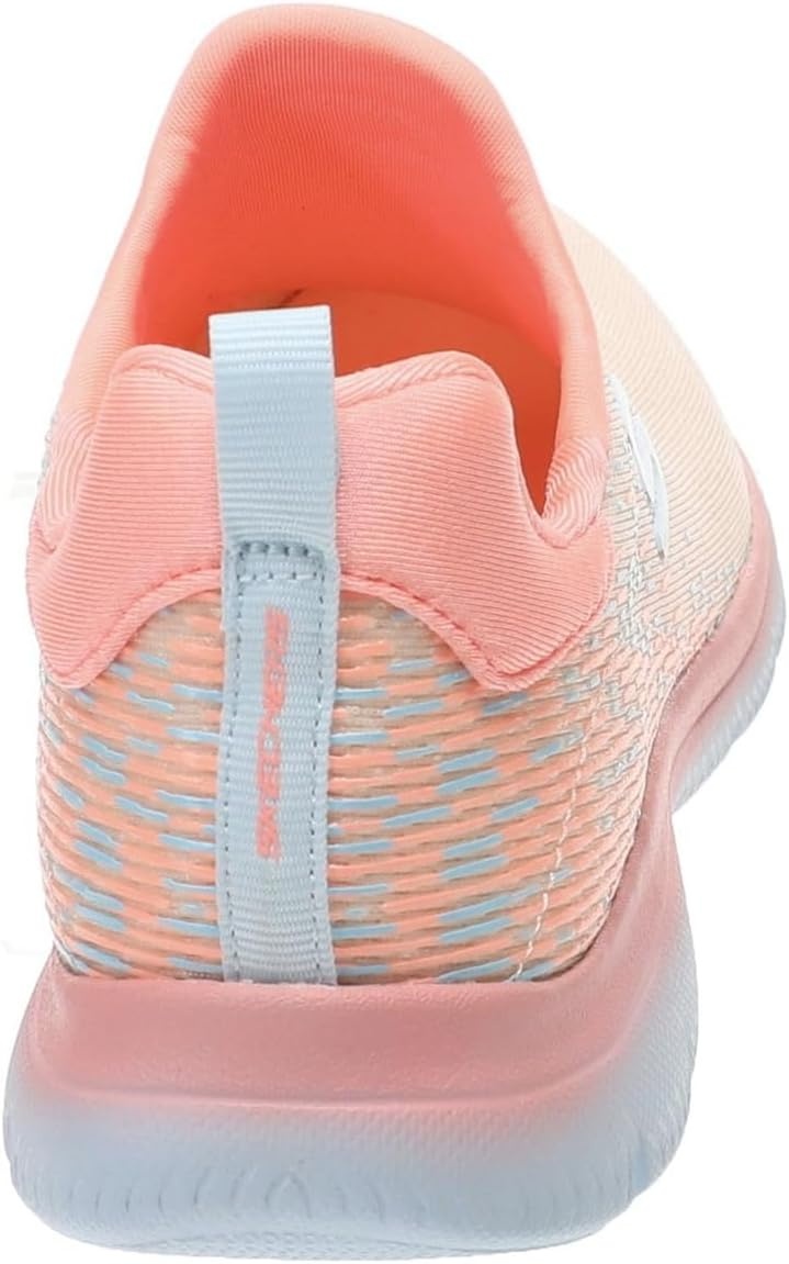 image:imageSkechers Womens Summits Morning Glow SneakersNaturalCoralMultincmt