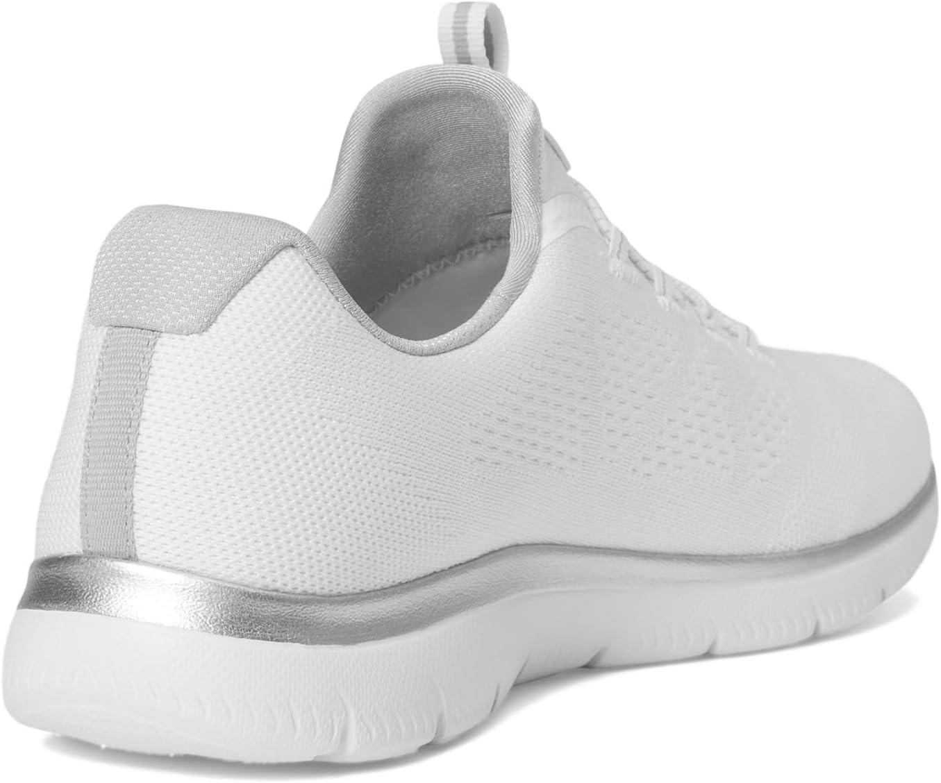 image:imageSkechers Womens Summits Morning Glow SneakersWhite Silver