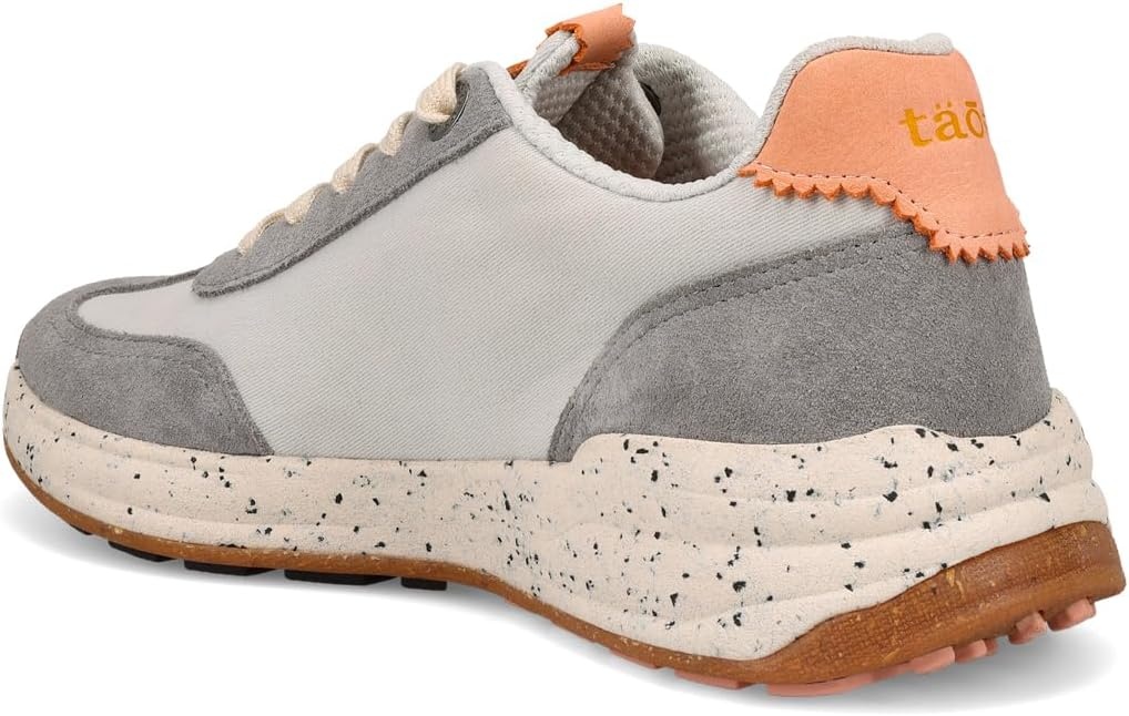 image:imageTaos Footwear Womens Titan SneakerGreyPeach Multi