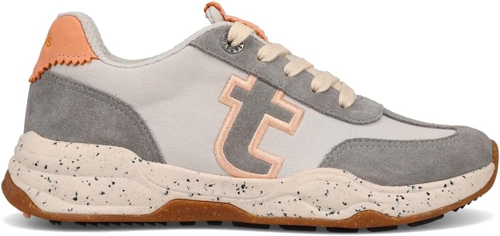 image:imageTaos Footwear Womens Titan SneakerGreyPeach Multi