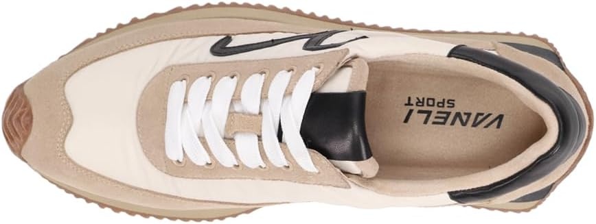 image:imageVANELi Womens Queen Lace Up Sneakers Shoes Casual BeigeBeige
