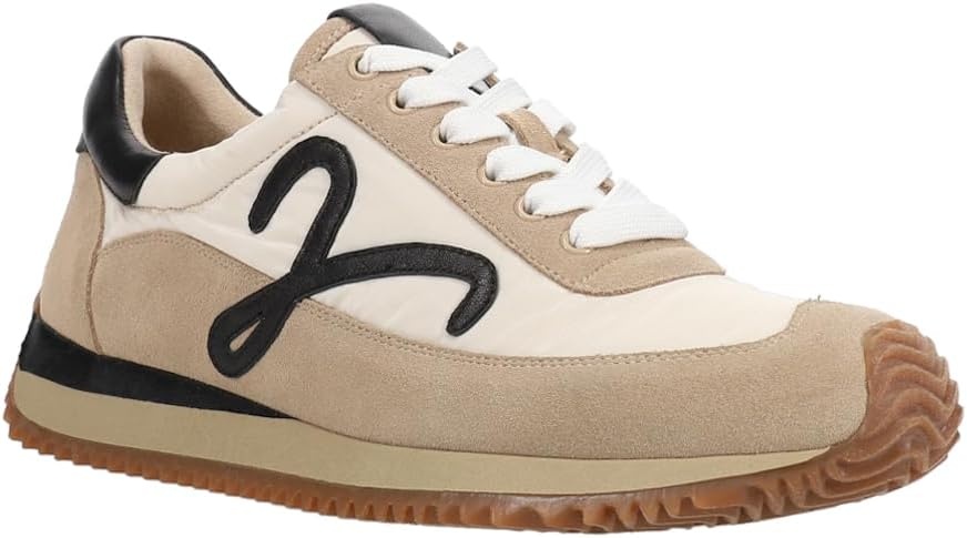 image:imageVANELi Womens Queen Lace Up Sneakers Shoes Casual BeigeBeige Nival