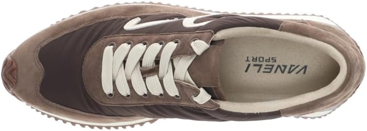 image:imageVANELi Womens Queen Lace Up Sneakers Shoes Casual BeigeBrown