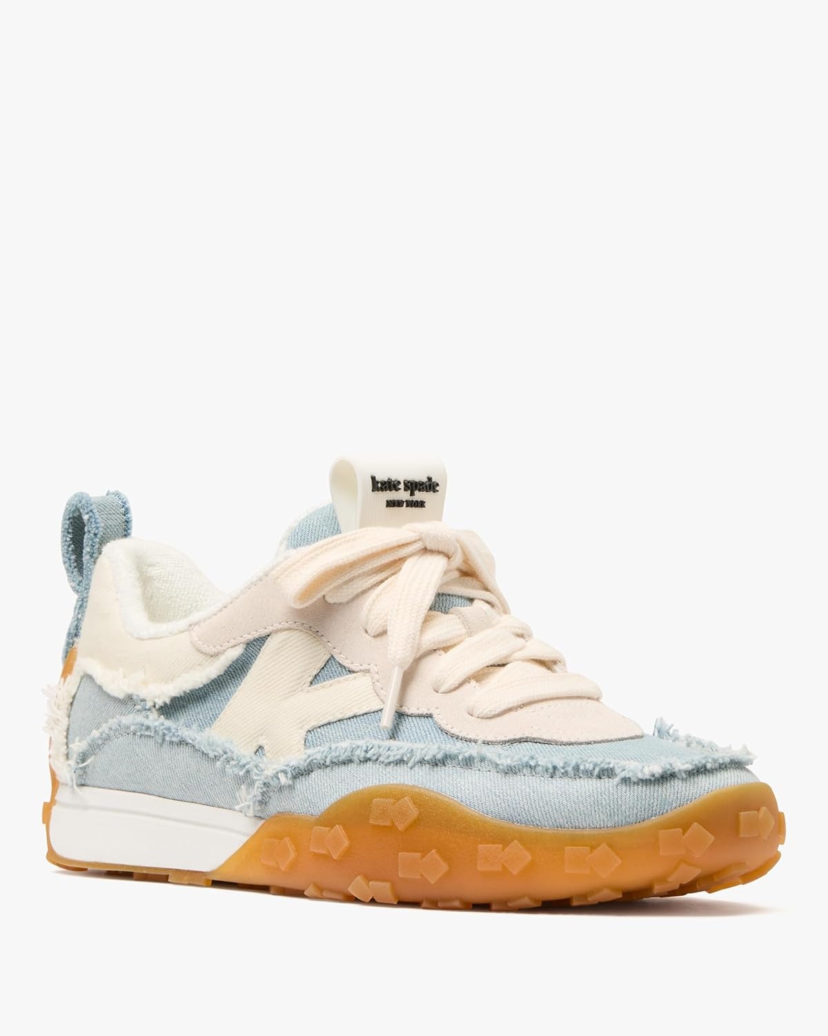 image:imagekate spade new york Womens K as in Kate RunnerLight DenimCream Multi