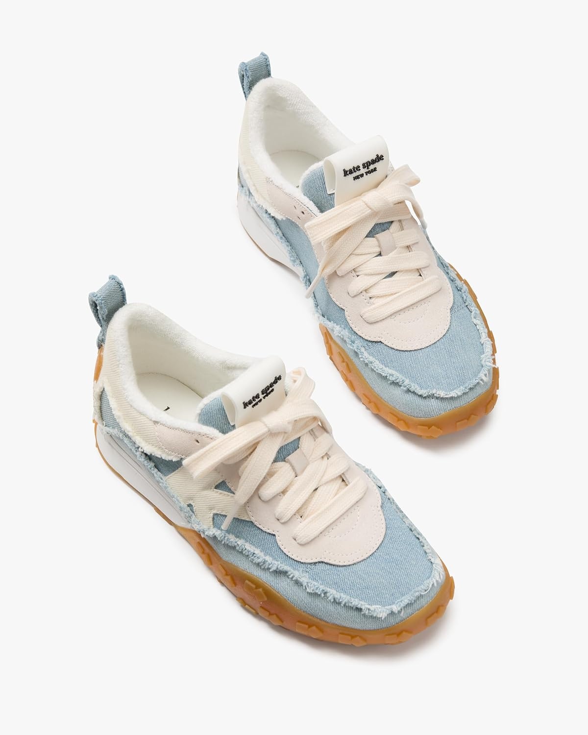 image:imagekate spade new york Womens K as in Kate RunnerLight DenimCream Multi