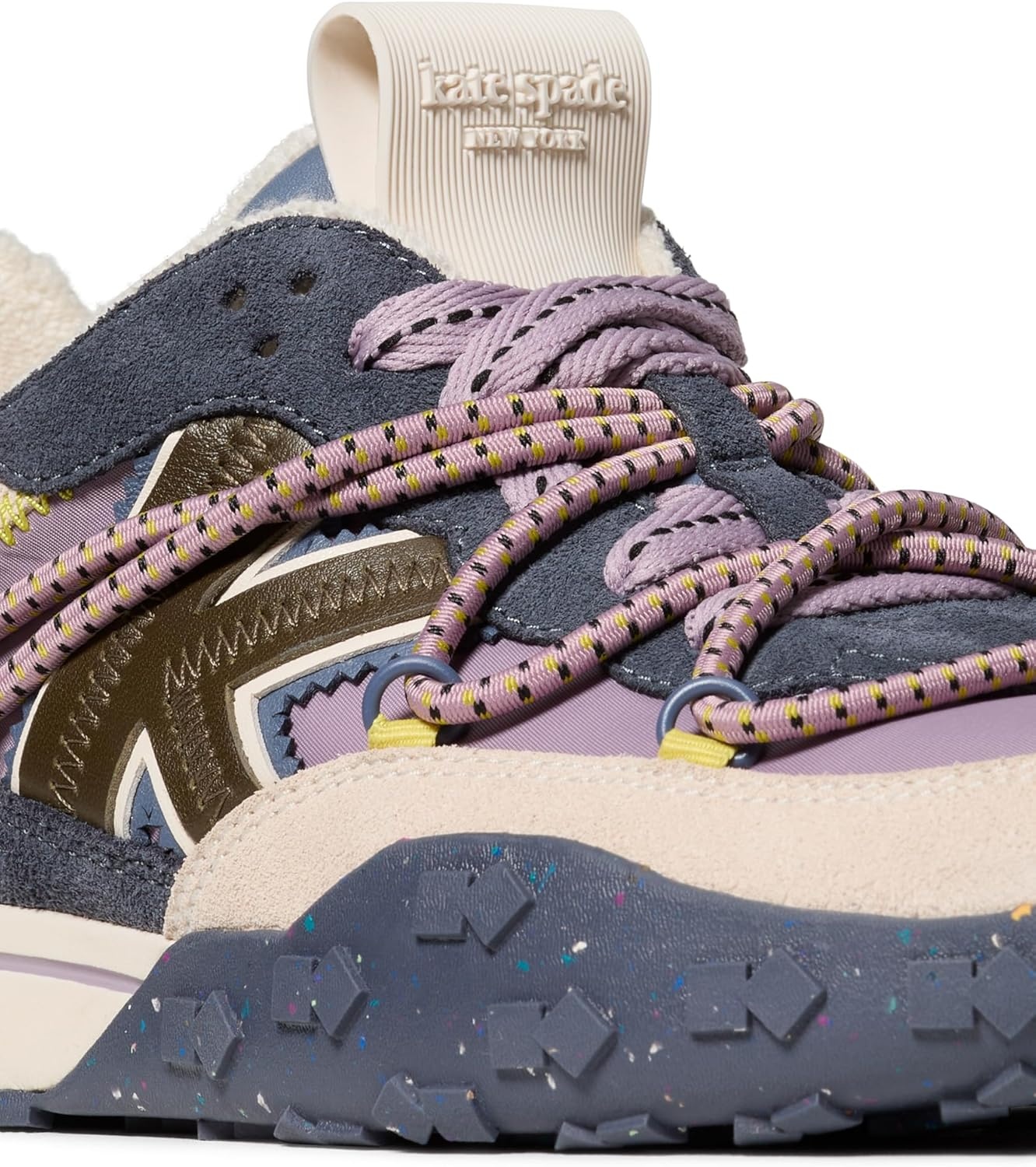 image:imagekate spade new york Womens K as in Kate RunnerMarket PurpleCinder Nylon
