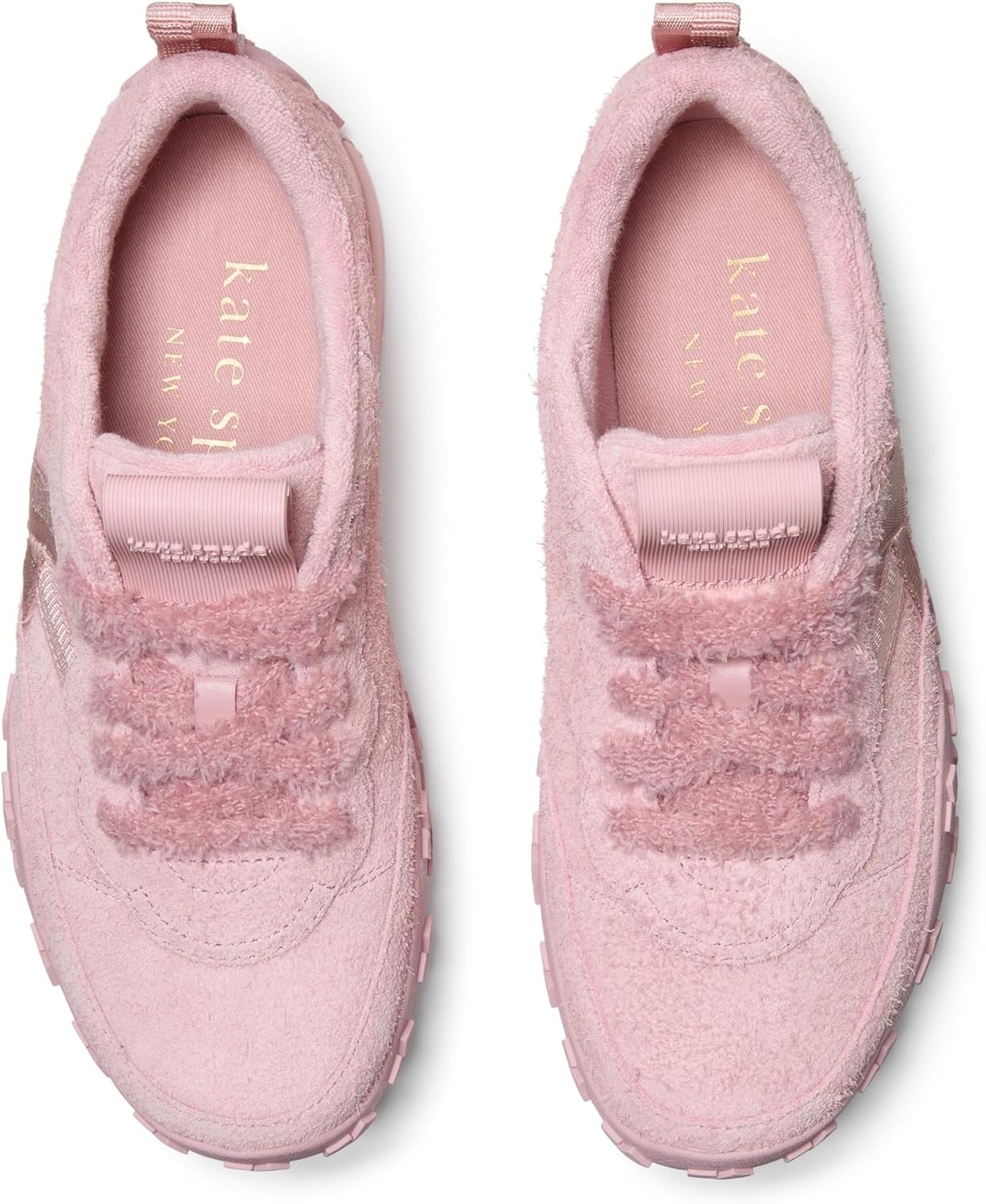 image:imagekate spade new york Womens K as in Kate RunnerSuede Barre Pink Nylon