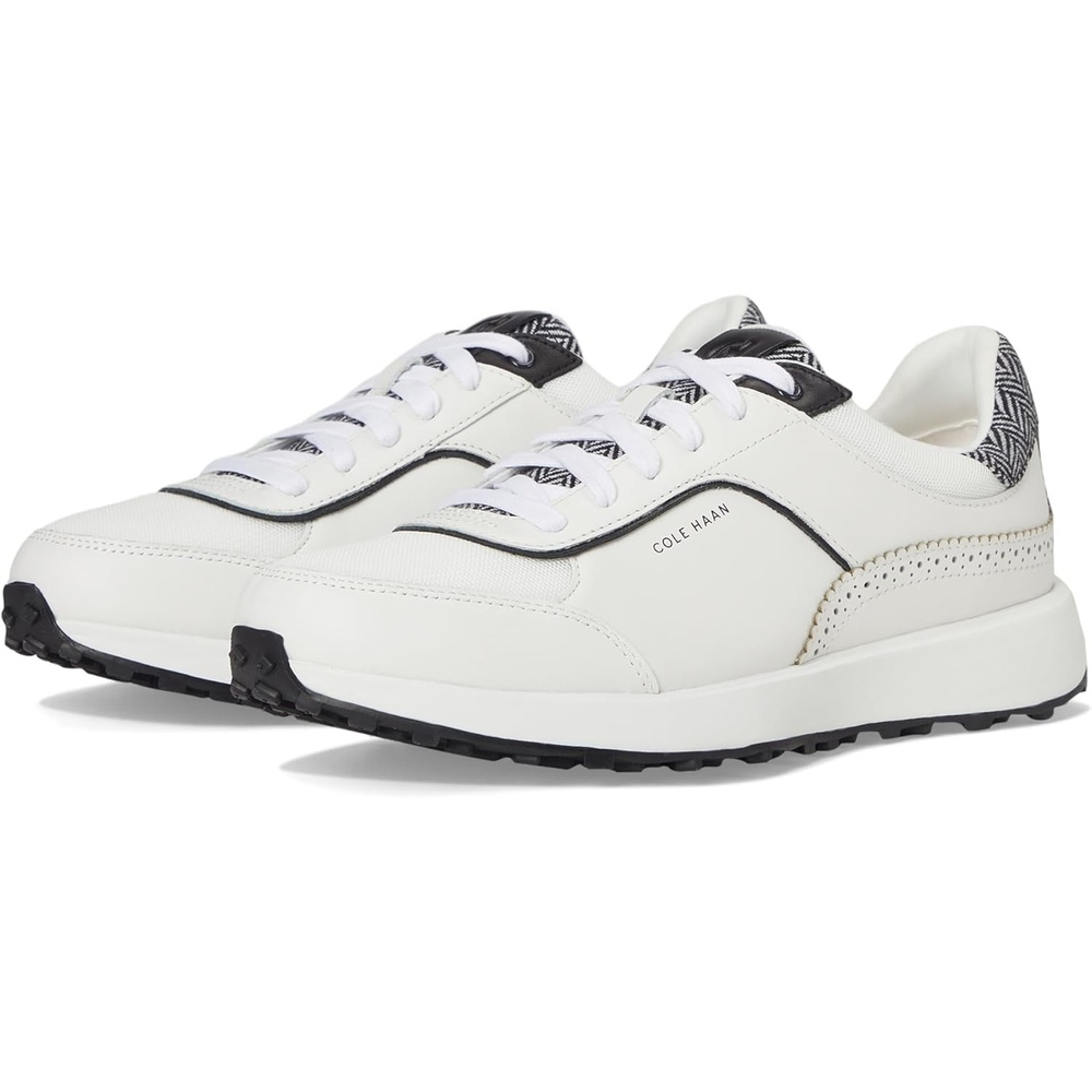 image:imageCole Haan Womens Grand Crosscourt Hallet RunnersWhite MeshHerringbone