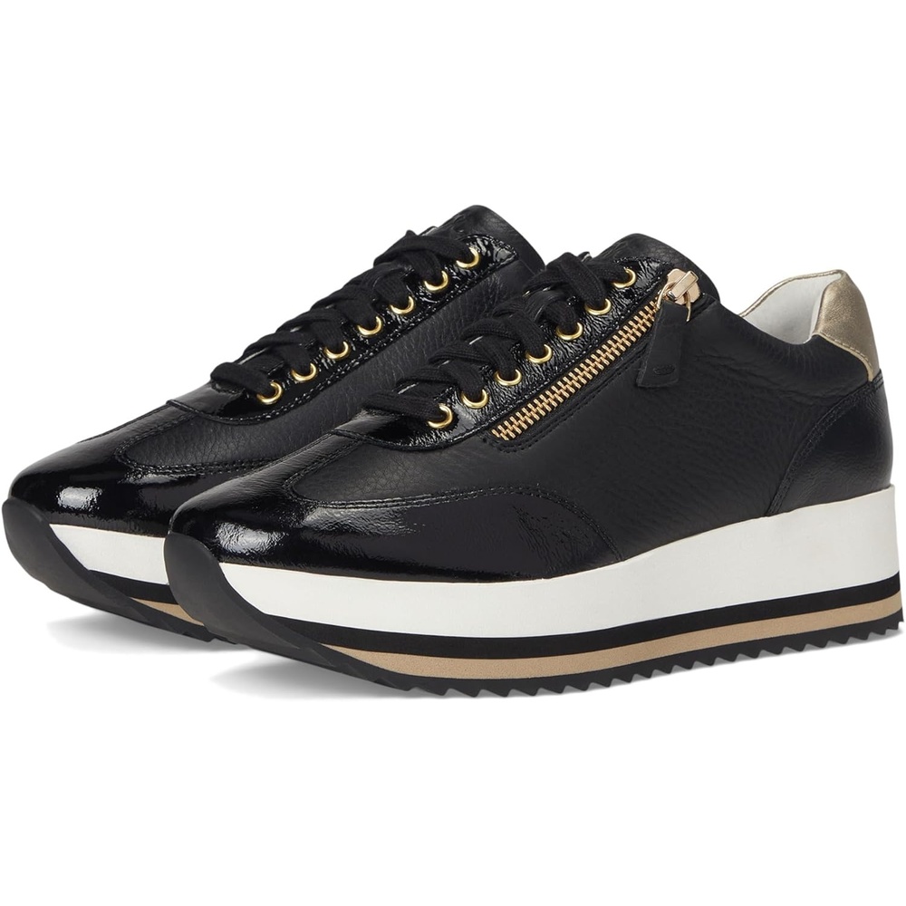 image:imageJohnston amp Murphy Womens Gracie SideZip LaceupBlack