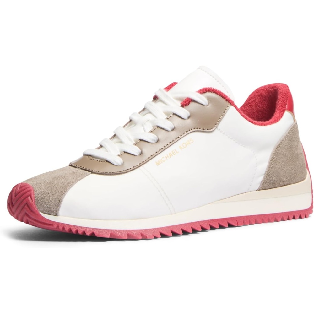 image:imageMichael Kors Womens Rhodes TrainerOptic WhiteNylon