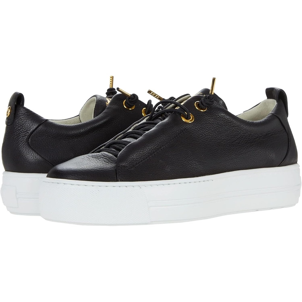 image:imagePaul Green Womens Faye SneakersBlack Gold Combo