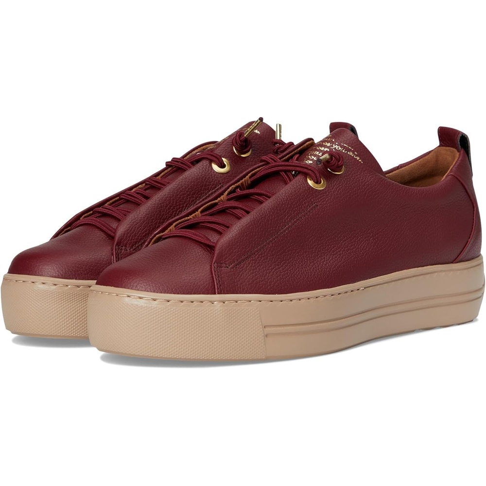 image:imagePaul Green Womens Faye SneakersWine Leather