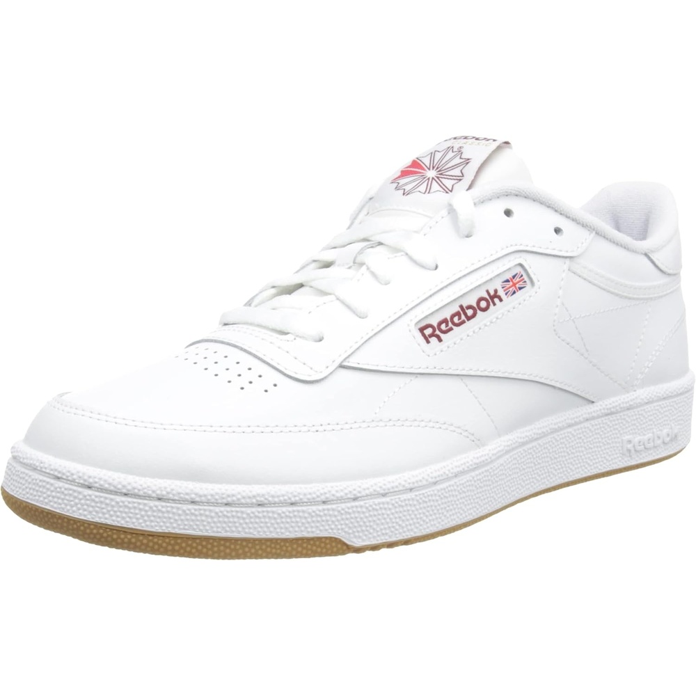 image:imageReebok Court Advance Sneakers for Men Casual Tennis Mens Shoes Size 6 to 15Ftwr White Classic Burgundy Reebok Lee 3