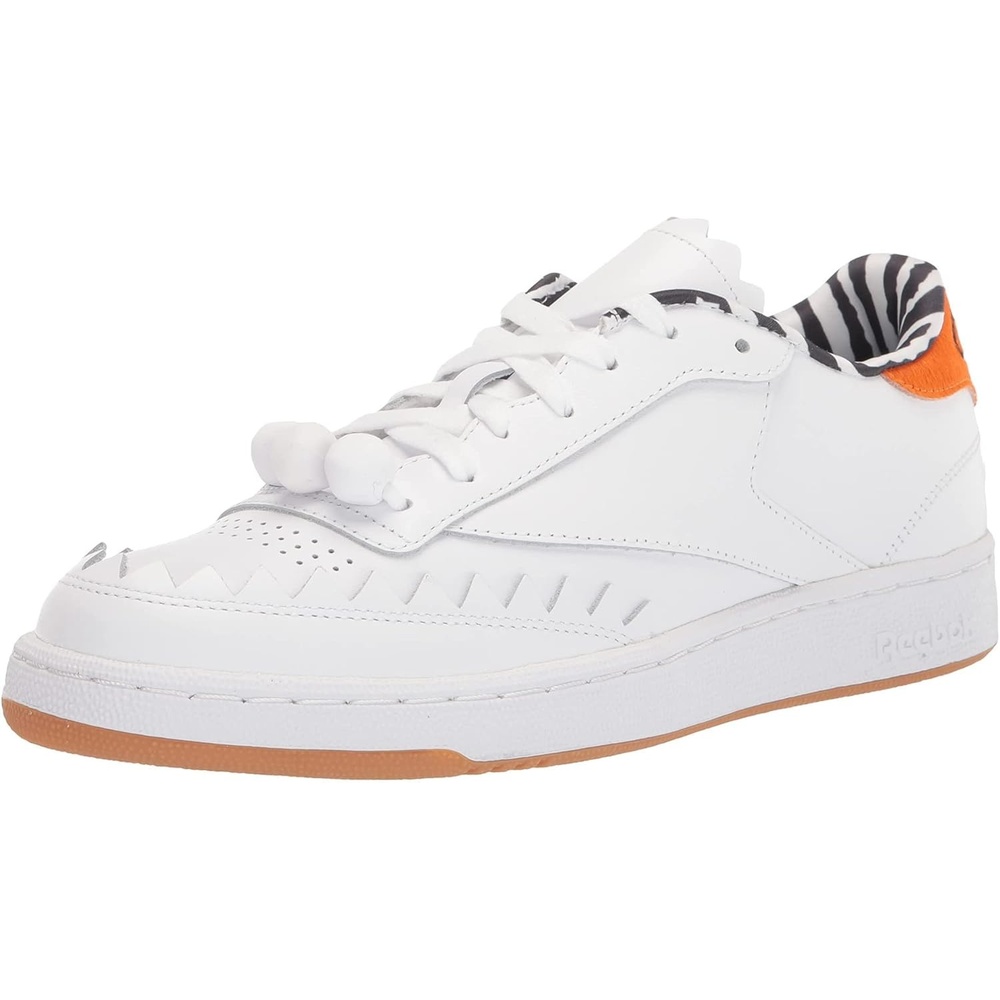 image:imageReebok Court Advance Sneakers for Men Casual Tennis Mens Shoes Size 6 to 15Jetsons Meet the FlintstonesWhiteThermal Orange