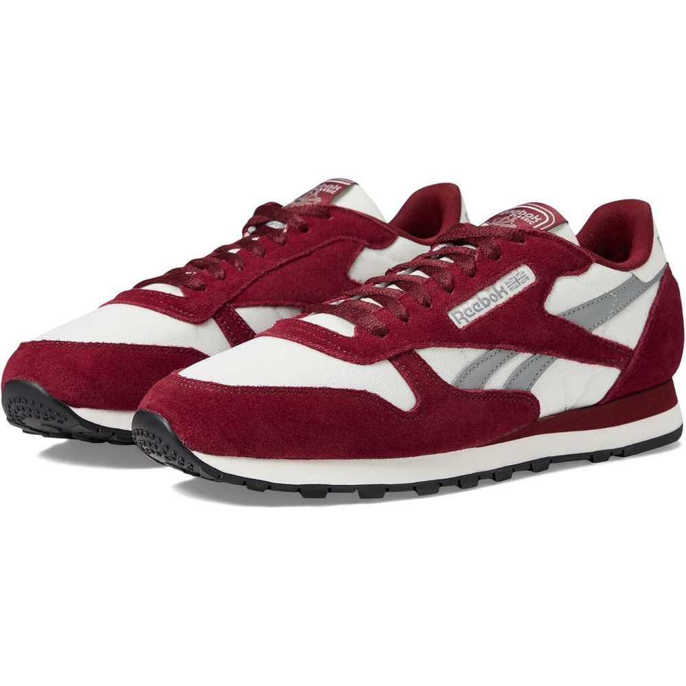 image:imageReebok Court Advance Sneakers for Men Casual Tennis Mens Shoes Size 6 to 15Rich MaroonChalkGrey 3