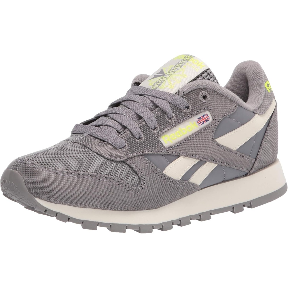 image:imageReebok Court Advance Sneakers for Men Casual Tennis Mens Shoes Size 6 to 15Spacer GreyClassic WhiteYellow Flare