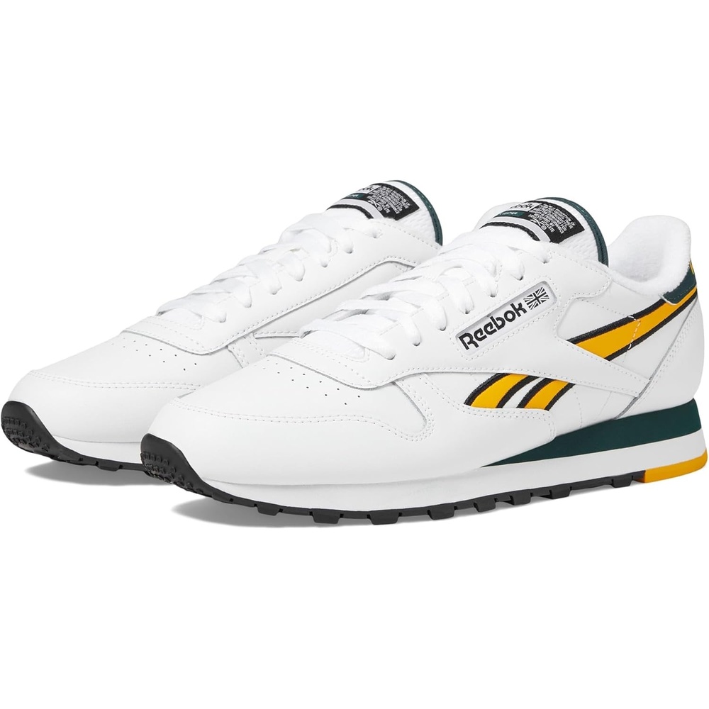 image:imageReebok Court Advance Sneakers for Men Casual Tennis Mens Shoes Size 6 to 15WhiteFierce GoldCollegiate Green