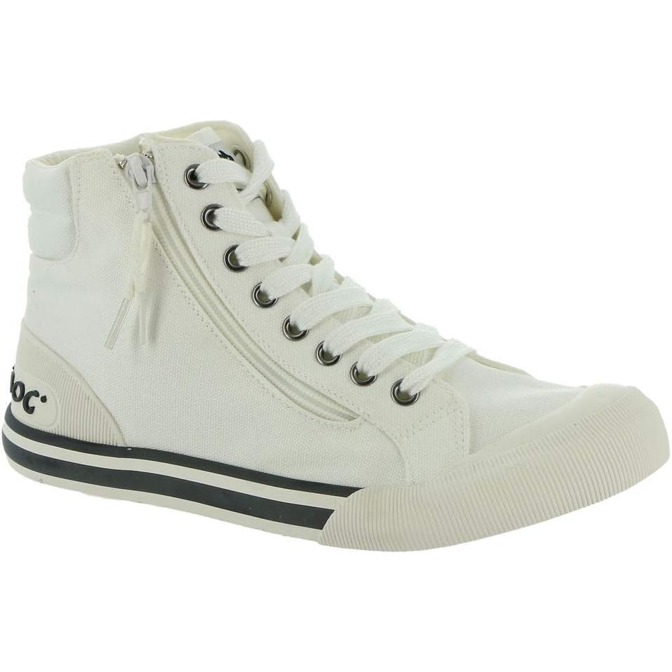 image:imageRocket Dog Womens Jazzin High Top Sneaker12a White