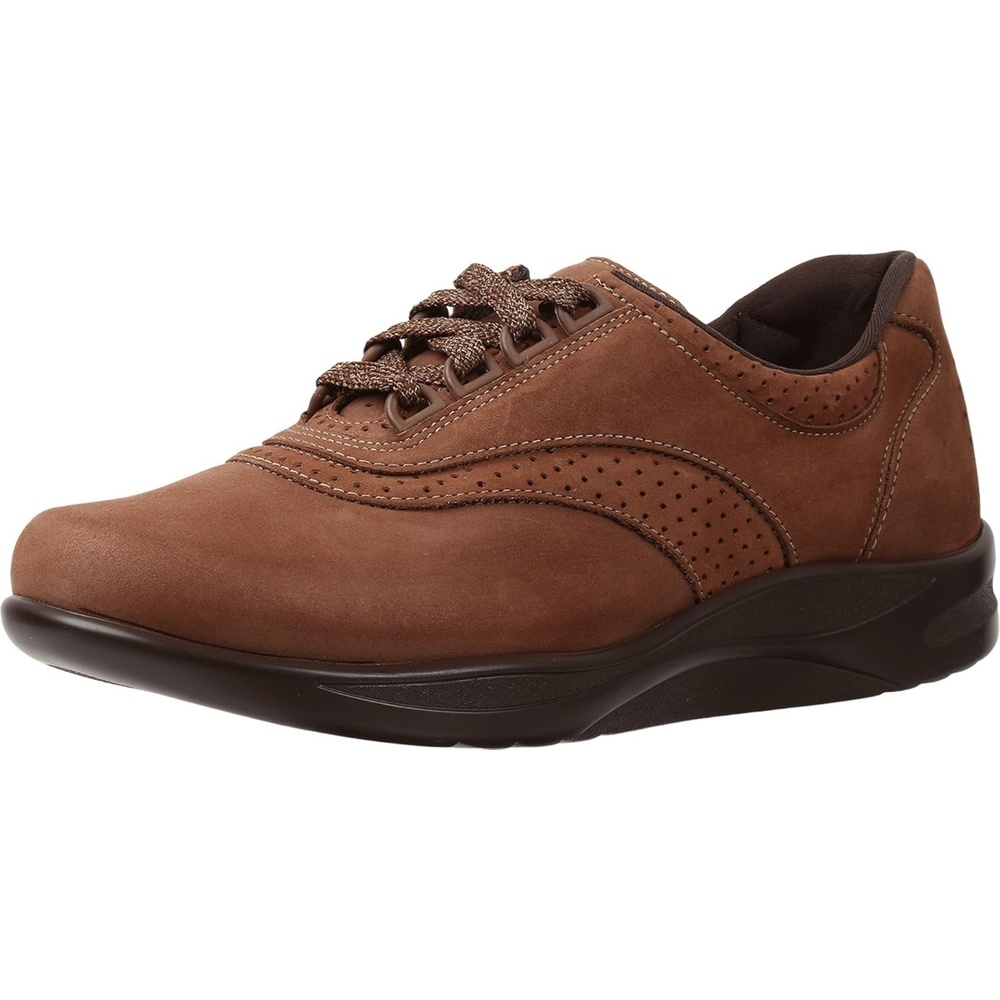image:imageSAS Walk Easy Comfort Walking ShoeChocolate Nubuck