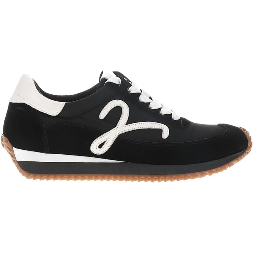 image:imageVANELi Womens Queen Lace Up Sneakers Shoes Casual BeigeBlack Nival Suede
