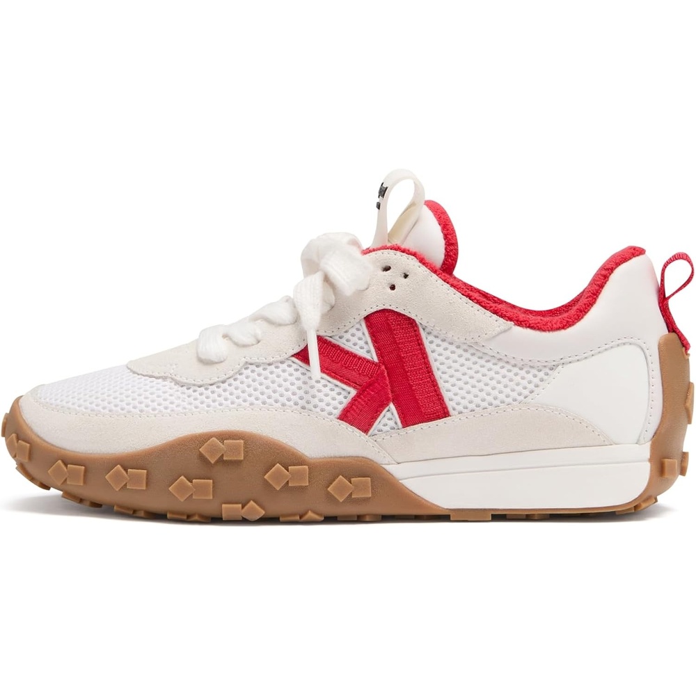 image:imagekate spade new york Womens K as in Kate RunnerTrue WhiteCherry Rouge Multi