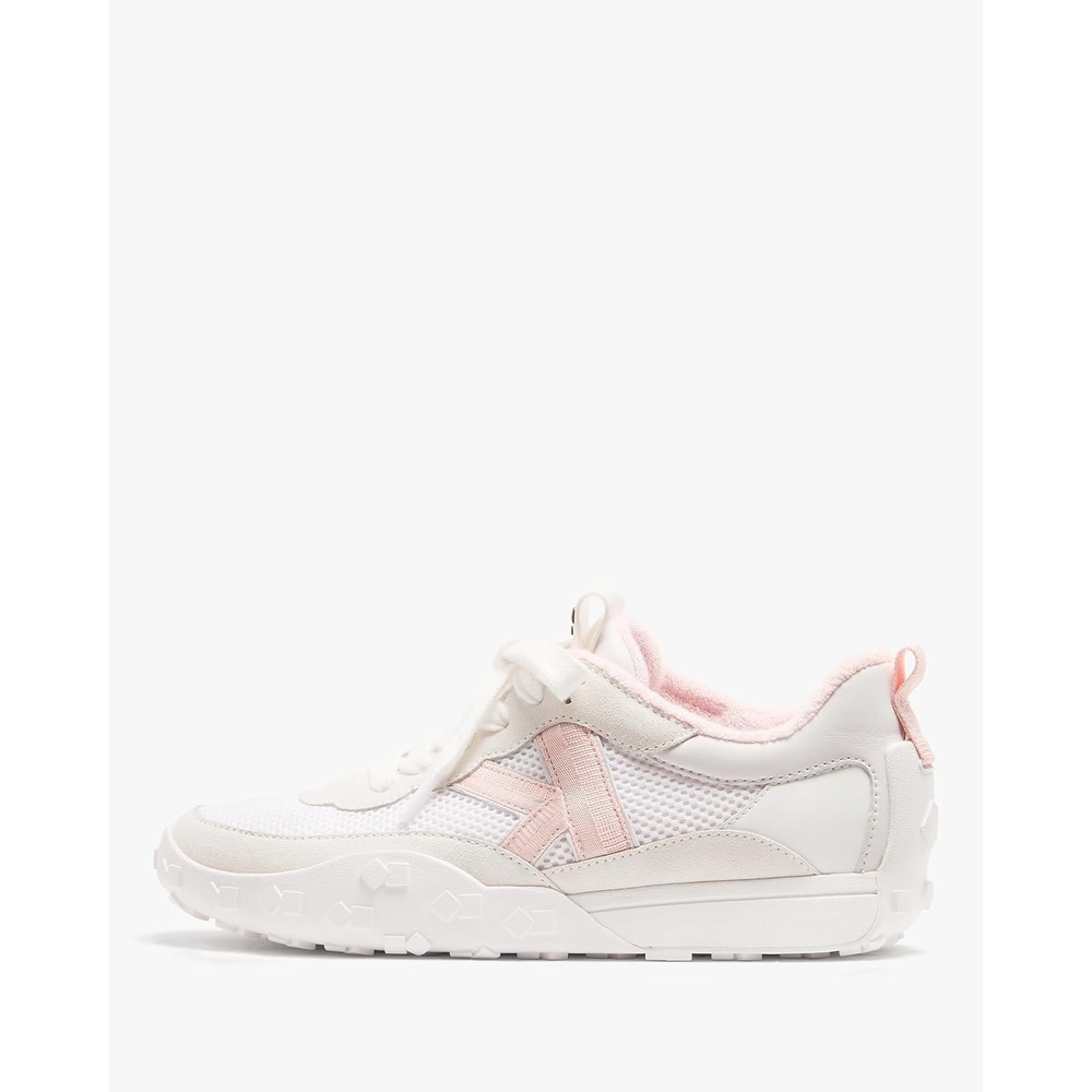 image:imagekate spade new york Womens K as in Kate RunnerTrue WhitePastry Pink Multi