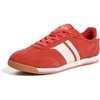 Orange/Snow White Suede/Leather