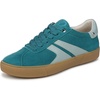 Teal Blue Suede/Leather