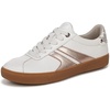 White/Rose Metallic Leather