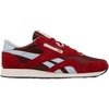 Classic Burgundy Flash Red Glass Blue