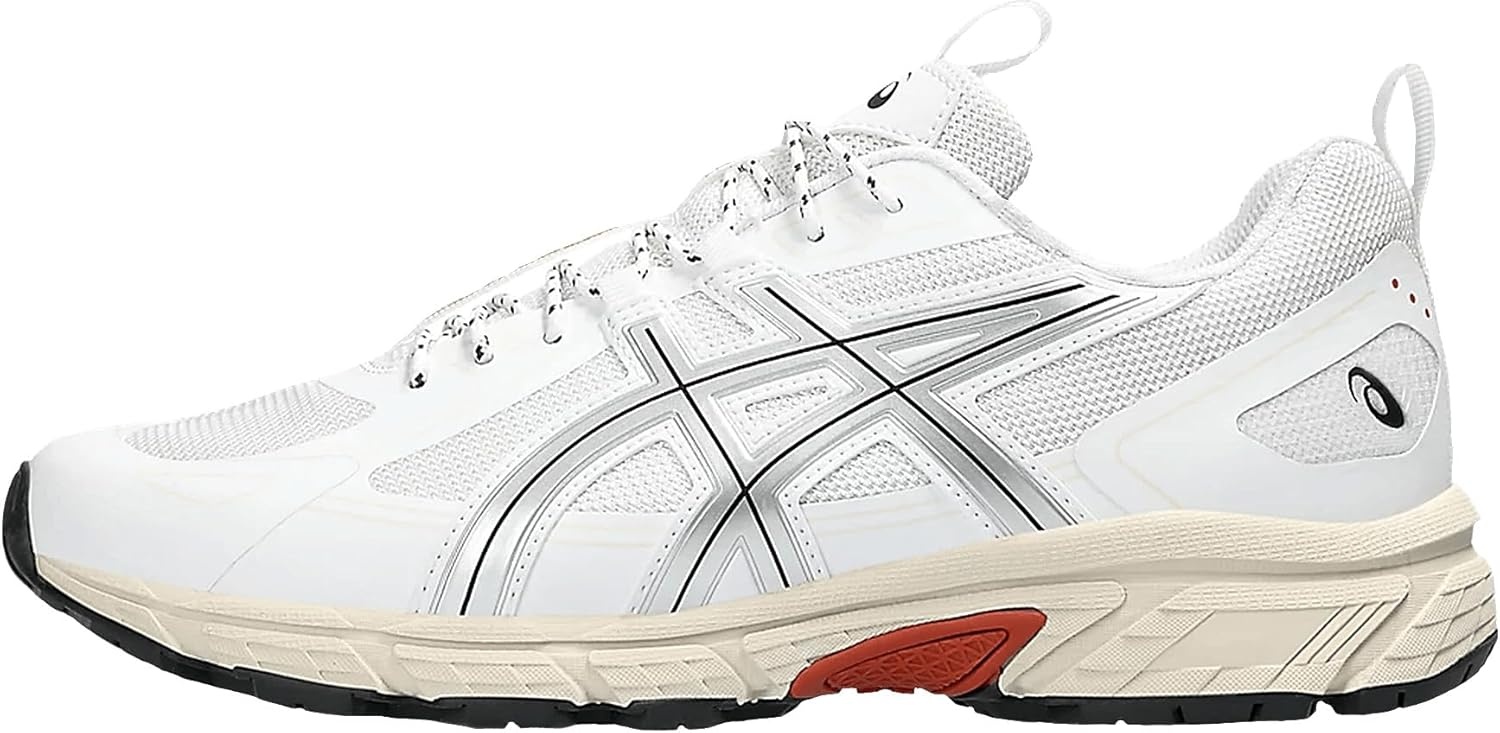 image:imageASICS Mens GelVenture 10 Running ShoesWhite Silver