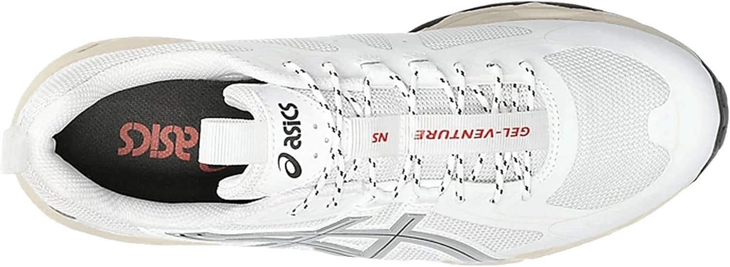 image:imageASICS Mens GelVenture 10 Running ShoesWhite Silver