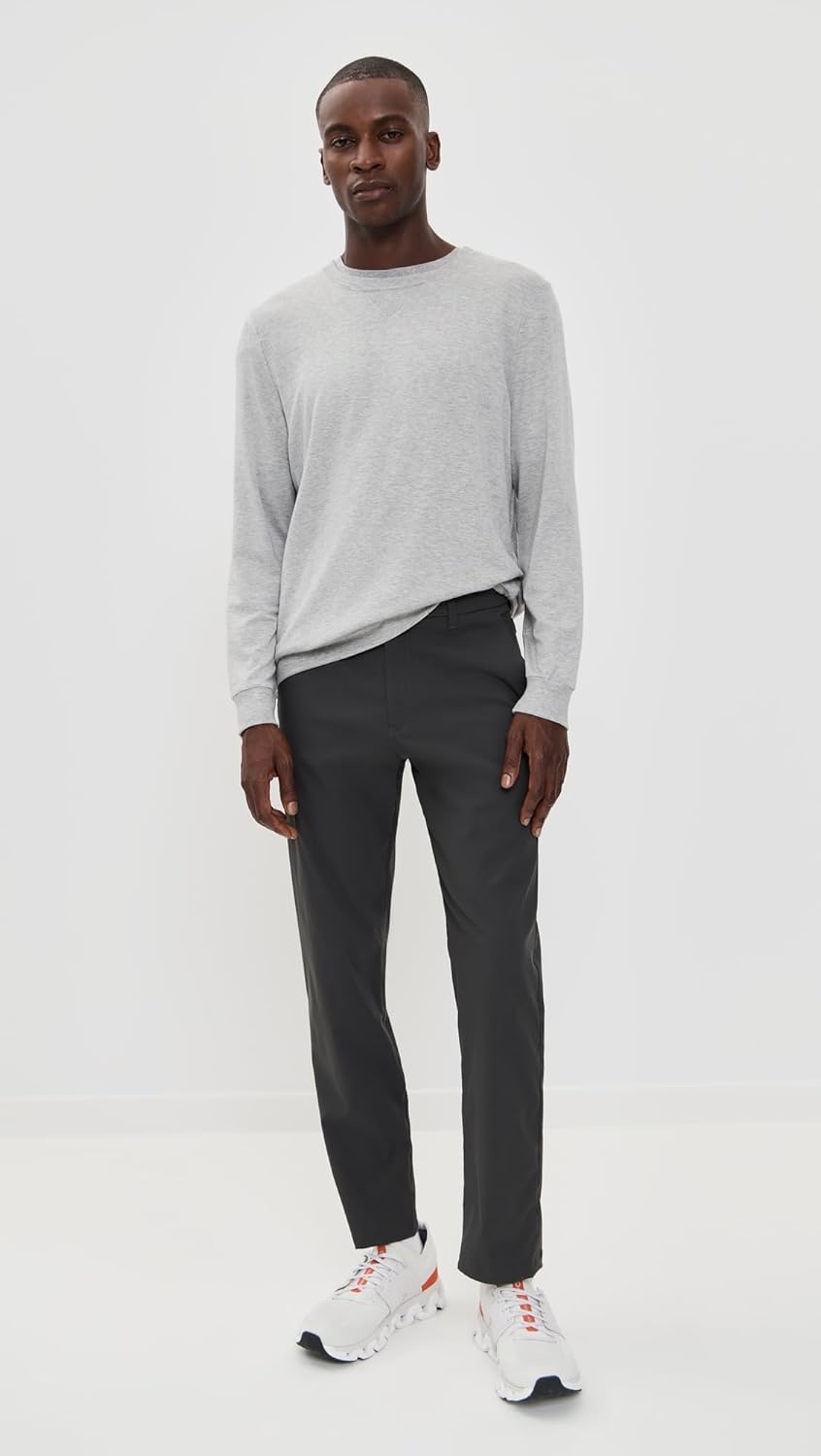image:imageBeyond Yoga Mens Element Mens Chino 32 PantBlack Ash