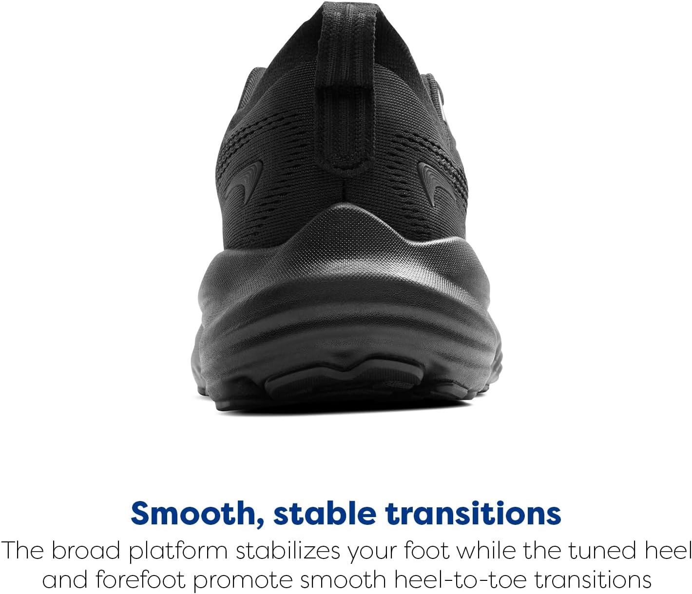 image:imageBrooks Womens Glycerin 22 Neutral Running ShoeBlackBlackEbony