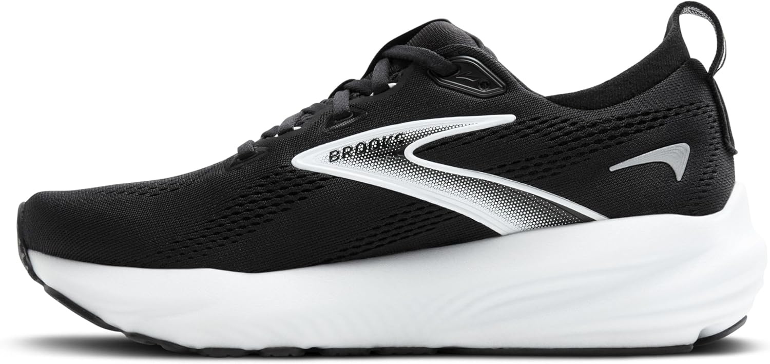 image:imageBrooks Womens Glycerin 22 Neutral Running ShoeBlackGreyWhite