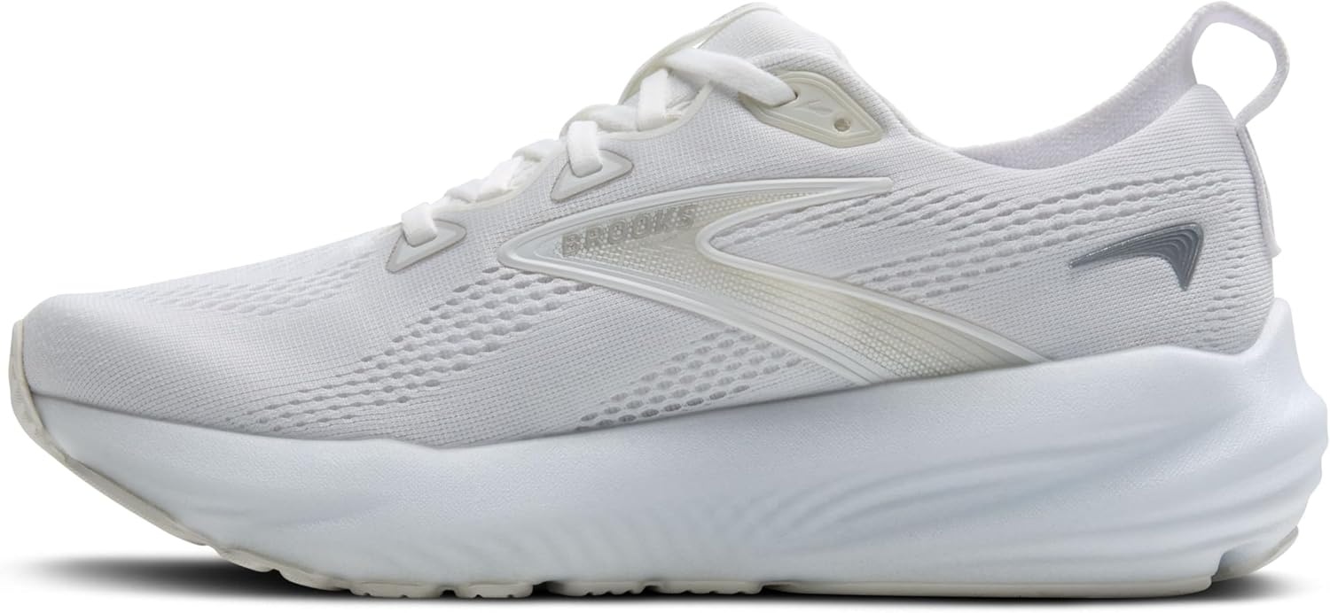 image:imageBrooks Womens Glycerin 22 Neutral Running ShoeWhiteWhiteGrey